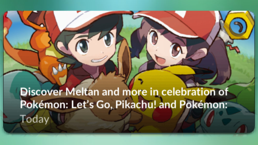 Fejring af Pokemon Let’s Go afsløret